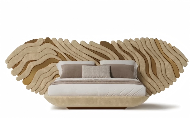 शयनकक्ष में आराम करती तितलियाँ